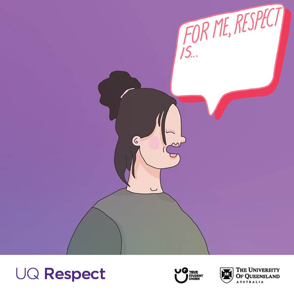 Respect Is... Purple image