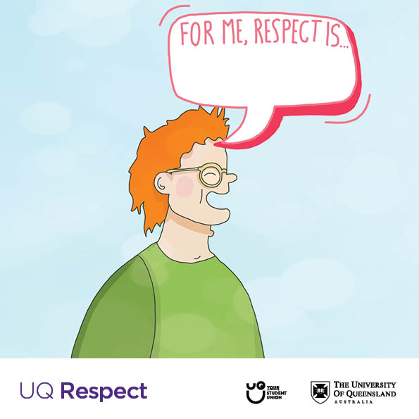 Respect Is... Light Blue image
